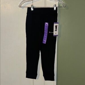 Champion Youth Unisex Boy & Girl Black  School Uniform Gym Jogger Size XS